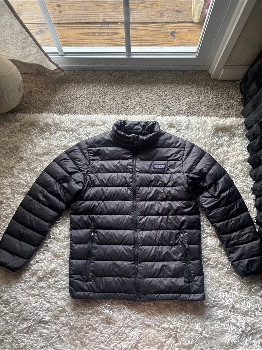 Patagonia Black Quilted Puffer Jacket